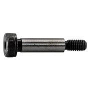 MIDWEST FASTENER Shoulder Screw, 0.8mm (Coarse) Thr Sz, 9.5mm Thr Lg, Steel, 5 PK 930723